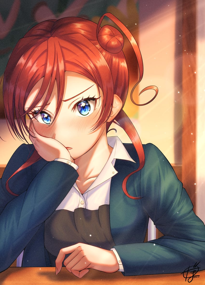 yoneme mei (love live! and 1 more) drawn by bright09