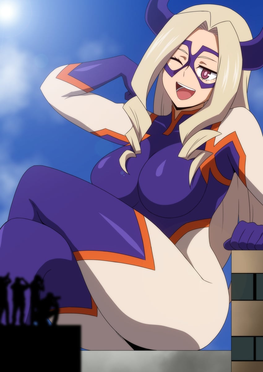 mount lady (boku no hero academia) drawn by hara_(harayutaka)