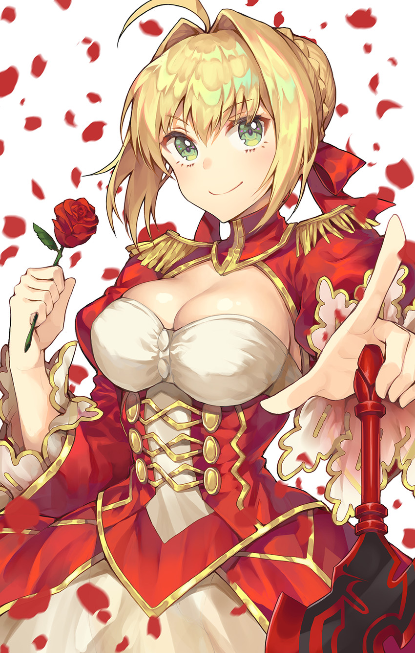 nero claudius (fate and 1 more) drawn by g.t