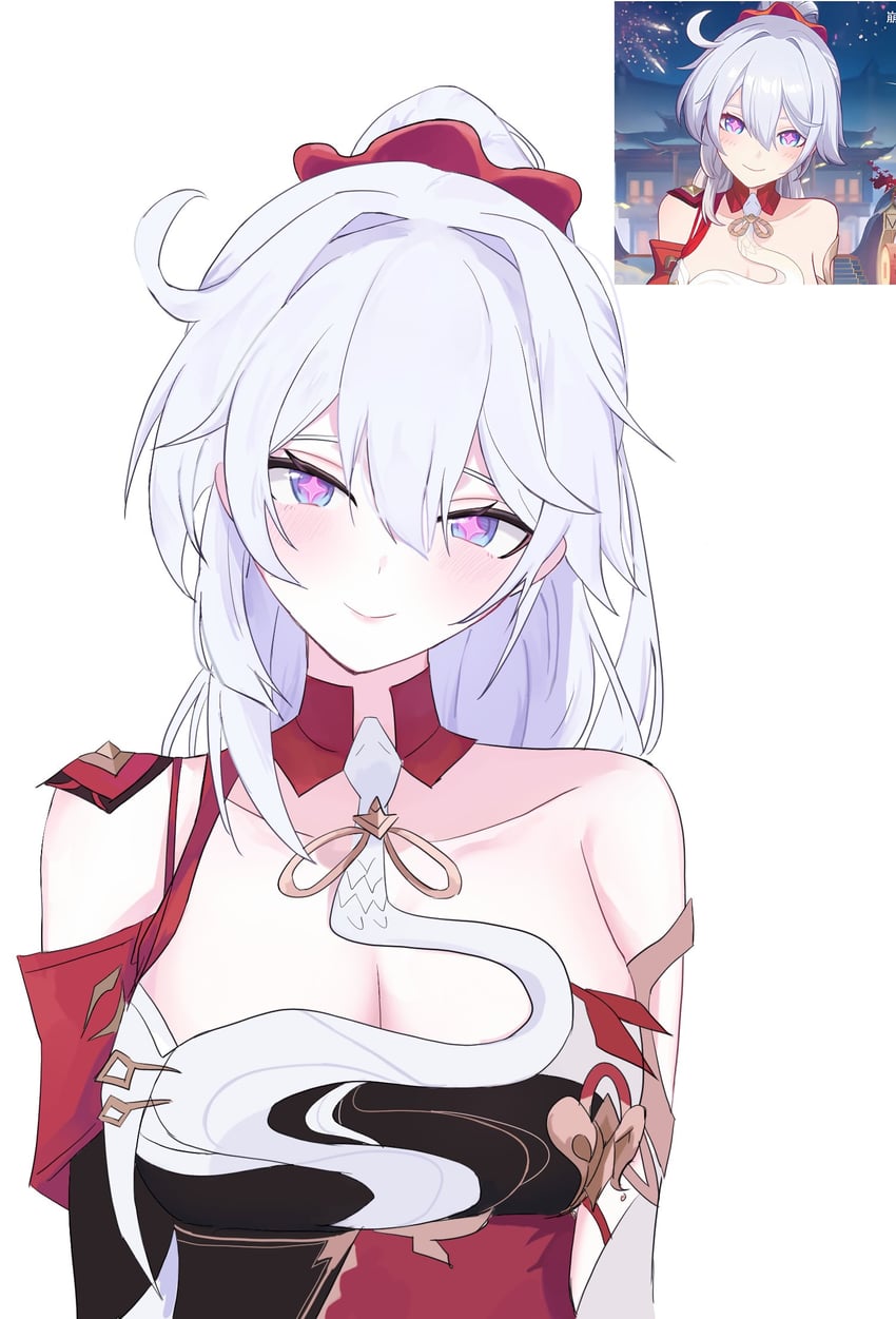 kiana kaslana (honkai and 1 more) drawn by nyunyunyu_il