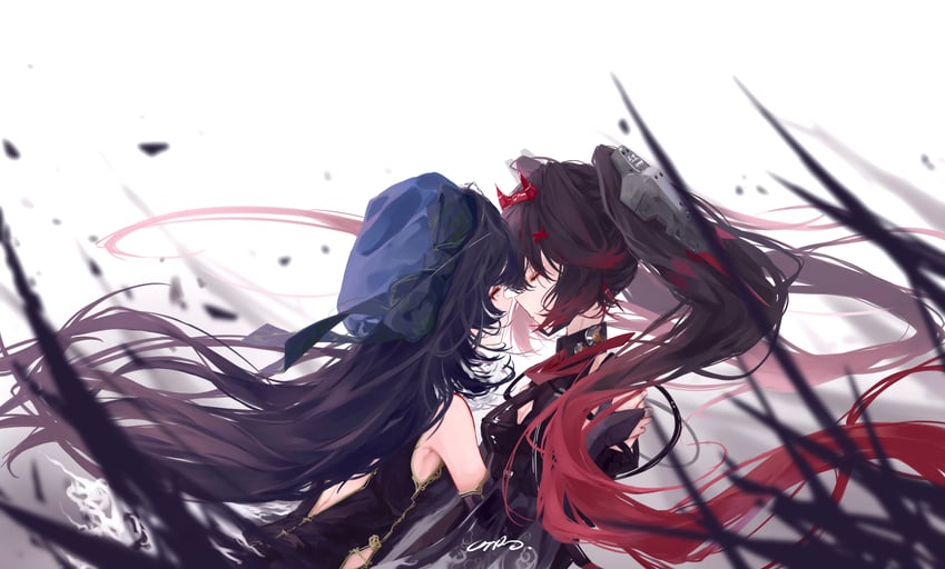 lucia, yangyang, lucia: dawn, and ishikawa yui (wuthering waves and 2 more) drawn by anko_(renzao19823)