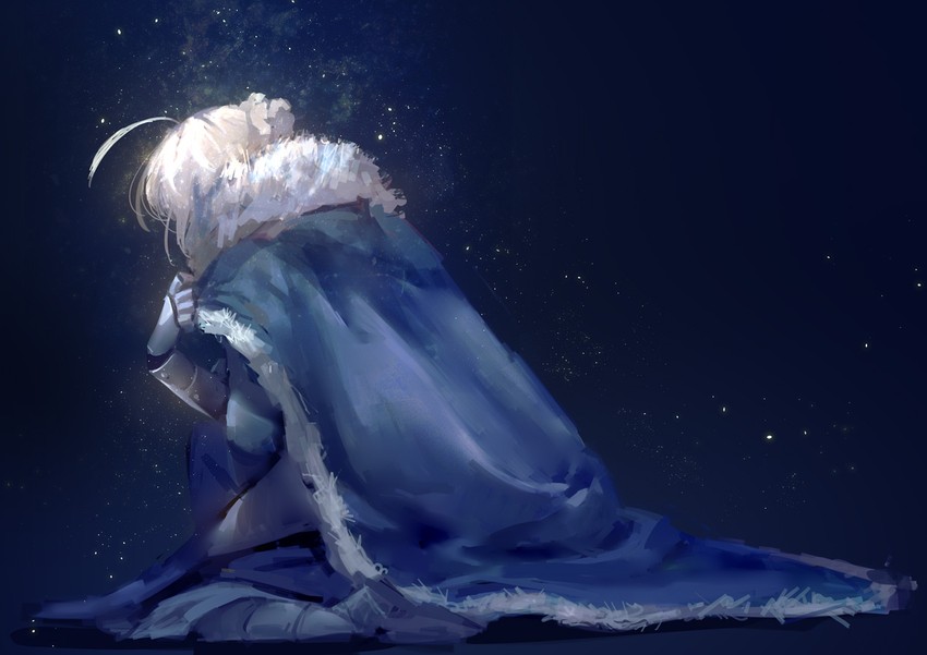 artoria pendragon and saber (fate and 1 more) drawn by mebaru