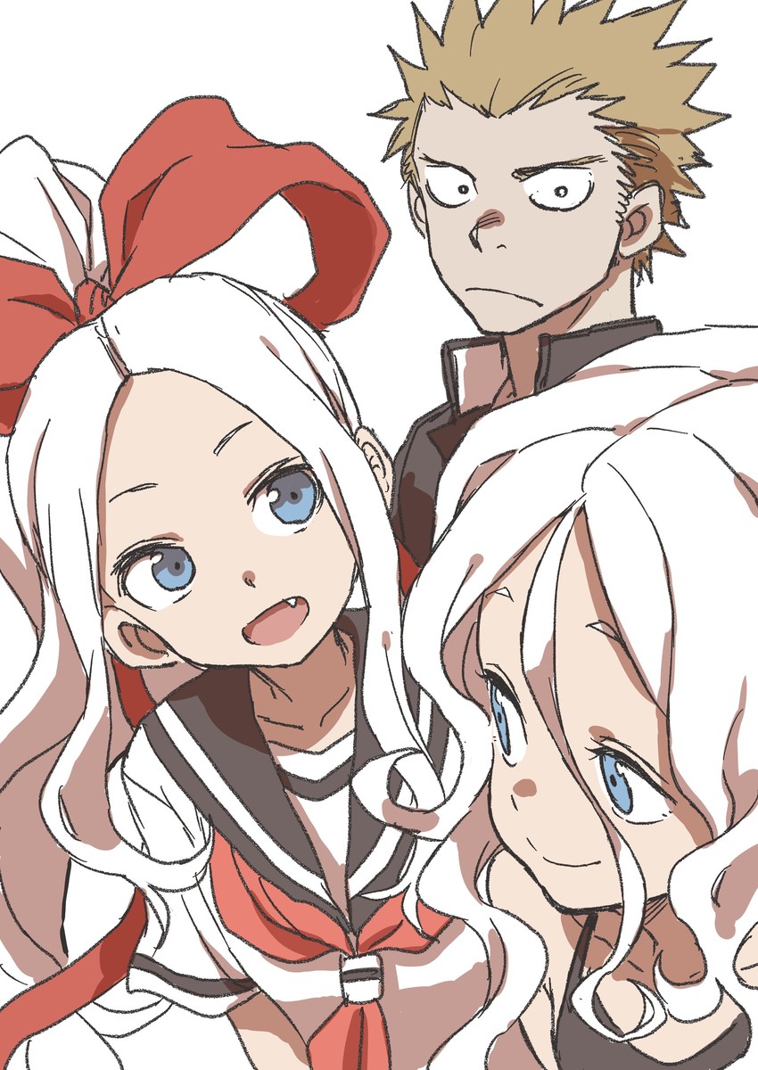 fudatsuki kyouko and fudatsuki kenji (fudatsuki no kyouko-chan) drawn by yamamoto_souichirou