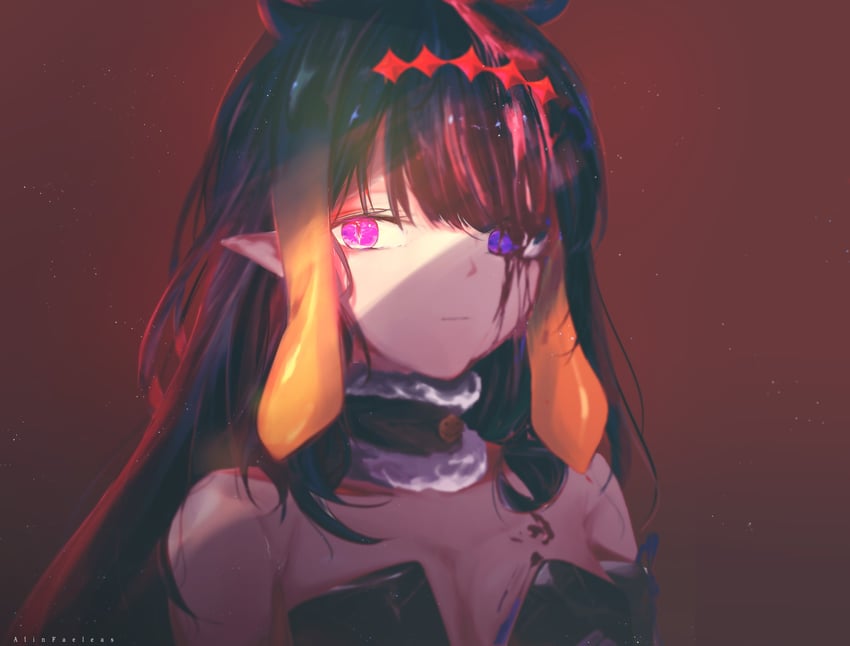 ninomae ina'nis (hololive and 1 more) drawn by alinfaeleas