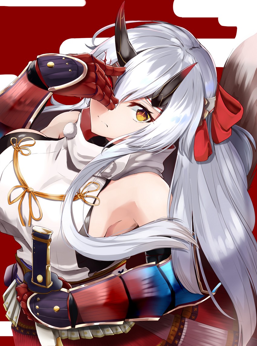 tomoe gozen (fate and 1 more) drawn by ninoude_(ninoude44)