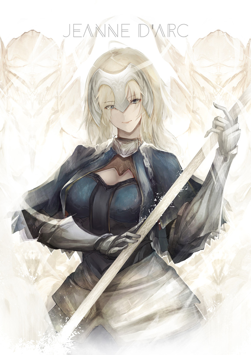 jeanne d'arc (fate and 2 more) drawn by marumoru