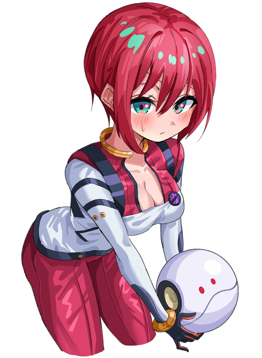 amate yuzuriha and haro (gundam and 1 more) drawn by uyufuzi_s