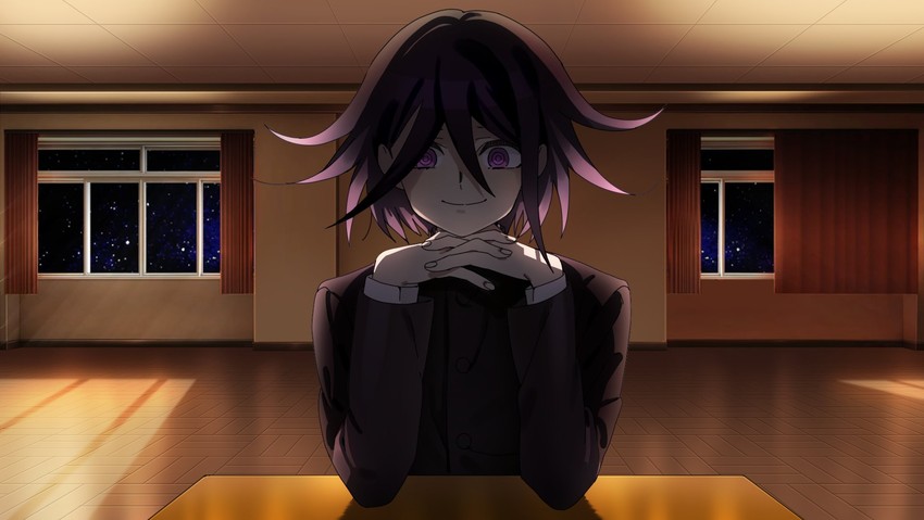 oma kokichi (danganronpa and 2 more) drawn by 50k_v3