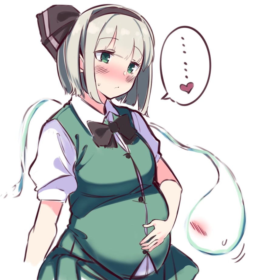 konpaku youmu (touhou) drawn by fuji_norihiro