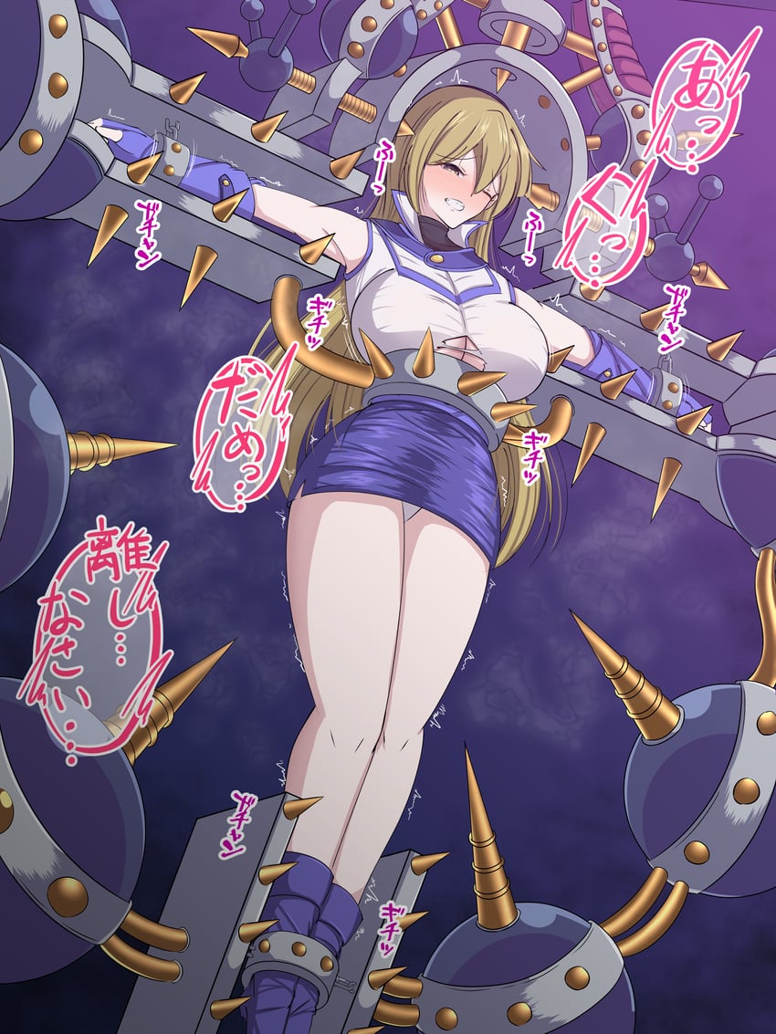tenjouin asuka, byser shock, and viser des (yu-gi-oh! and 1 more) drawn by baketsumuri