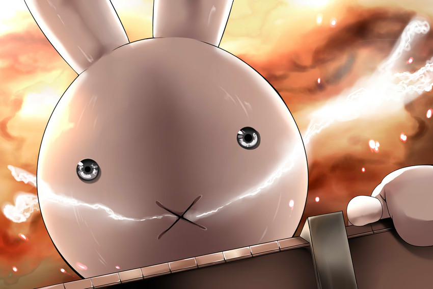 miffy (shingeki no kyojin and 1 more) drawn by e.o.