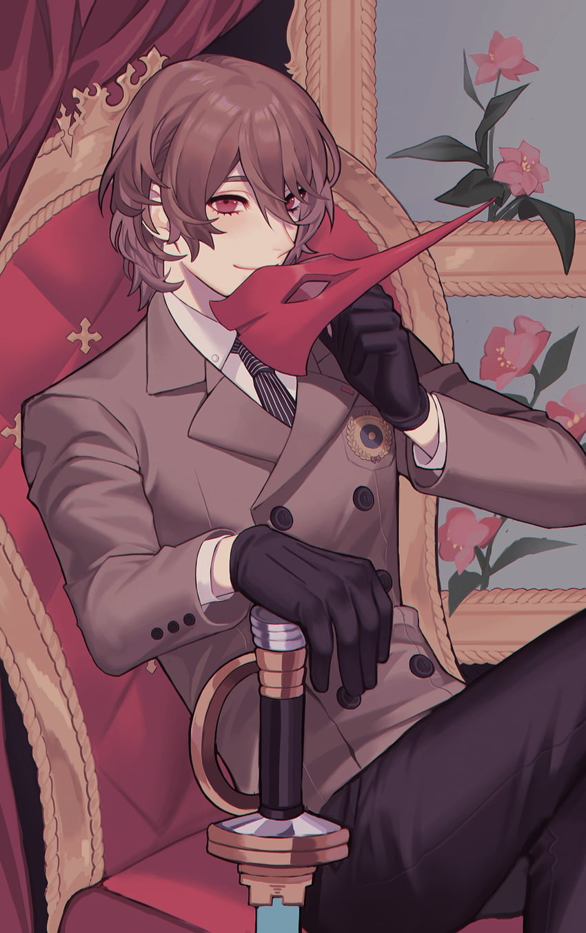 akechi gorou (persona and 1 more) drawn by witchdetective
