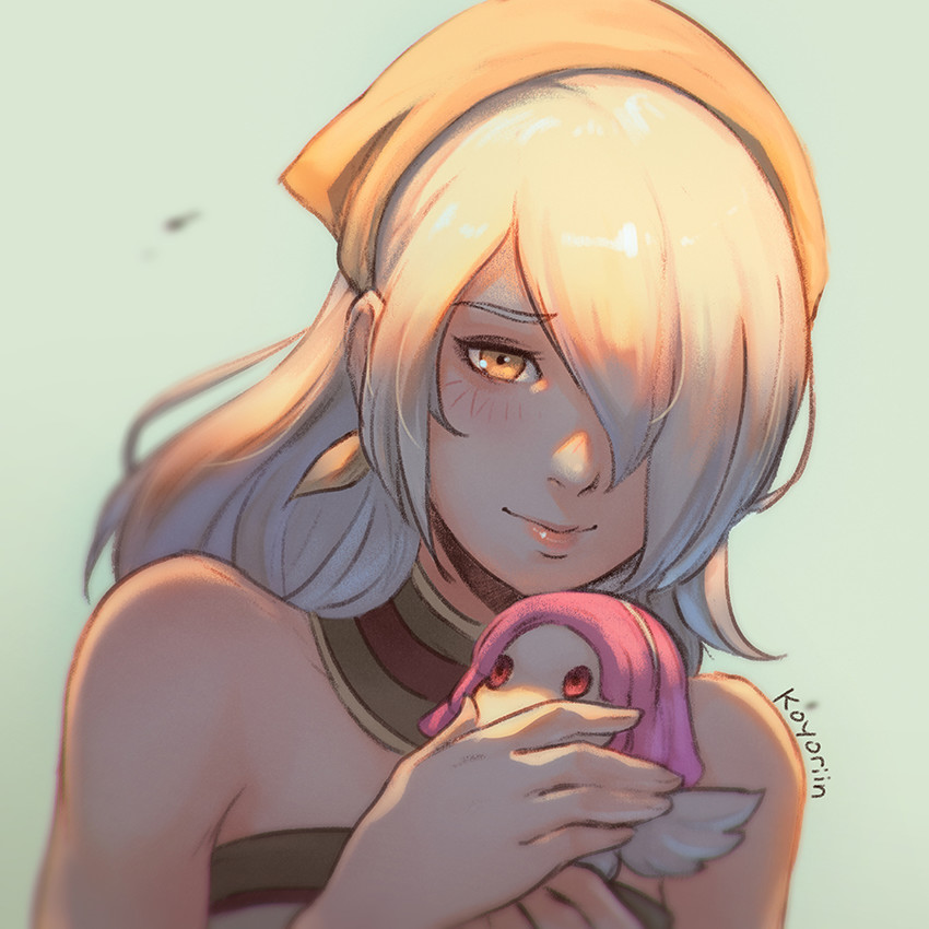 cecie (gravity daze and 1 more) drawn by koyorin
