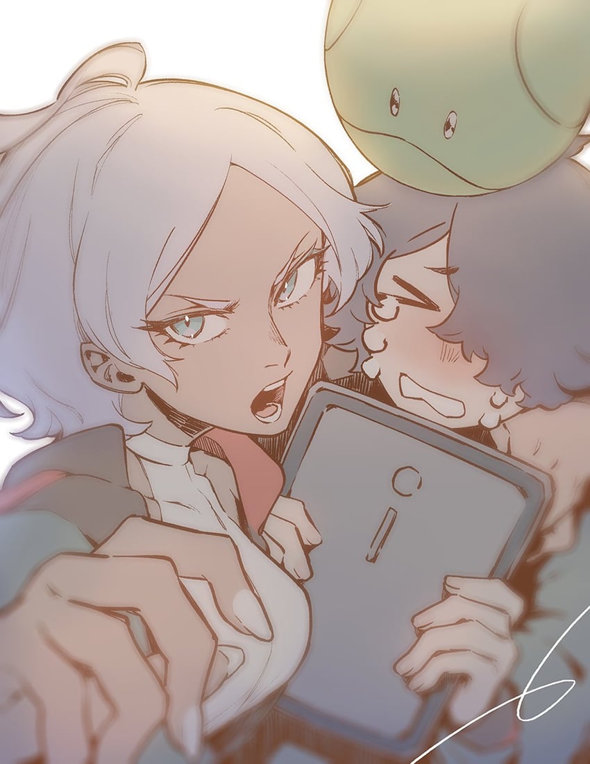 haro, secelia dote, and rouji chante (gundam and 1 more) drawn by sakakirokuroku