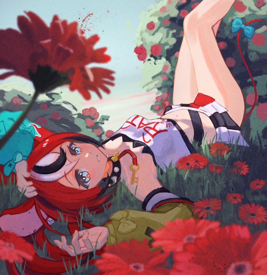 hakos baelz (hololive and 1 more) drawn by besi_(besidoesart)