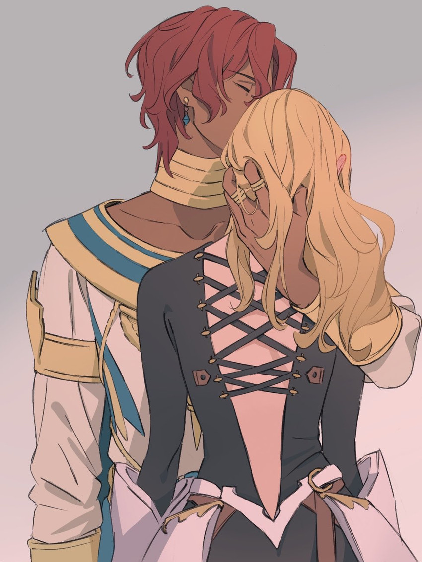 kisara and dohalim (tales of and 1 more) drawn by yuue0925