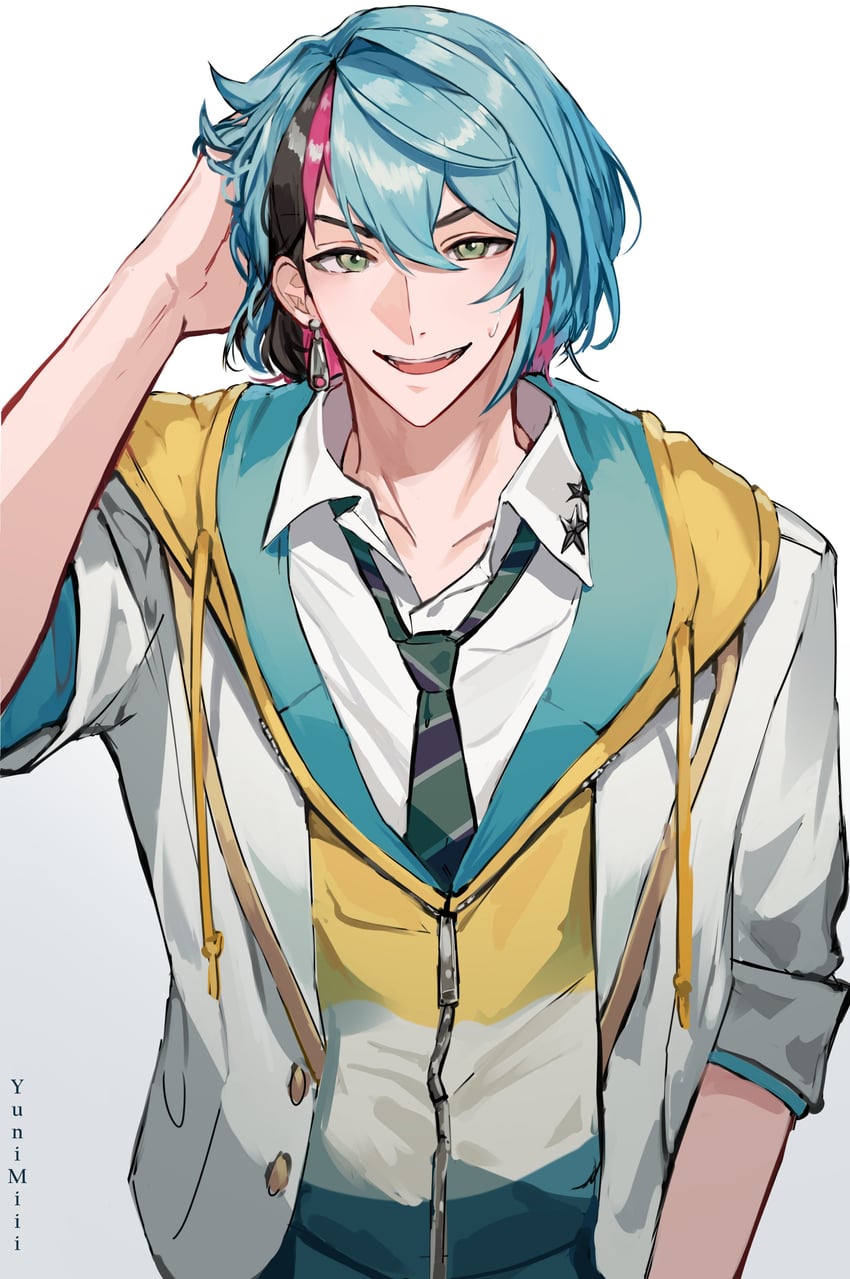 kyo kaneko (nijisanji and 1 more) drawn by yuni_miii