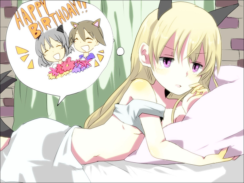 sanya v. litvyak, eila ilmatar juutilainen, and miyafuji yoshika (world witches series and 1 more) drawn by kiko_(strategist)