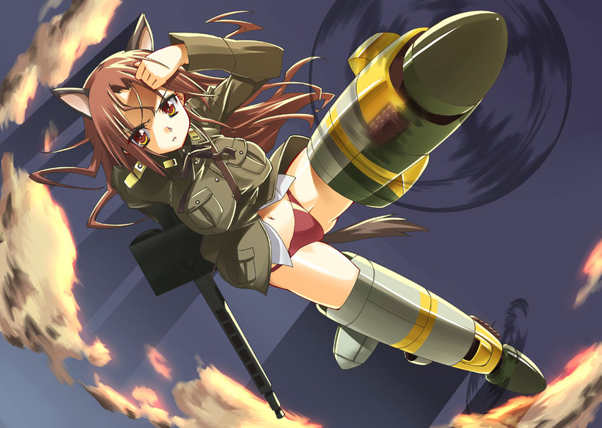 minna-dietlinde wilcke (world witches series and 1 more) drawn by shinozuka_atsuto