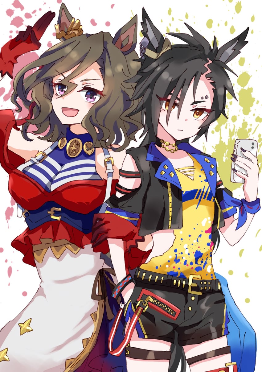 air shakur and tap dance city (umamusume) drawn by mokuroo