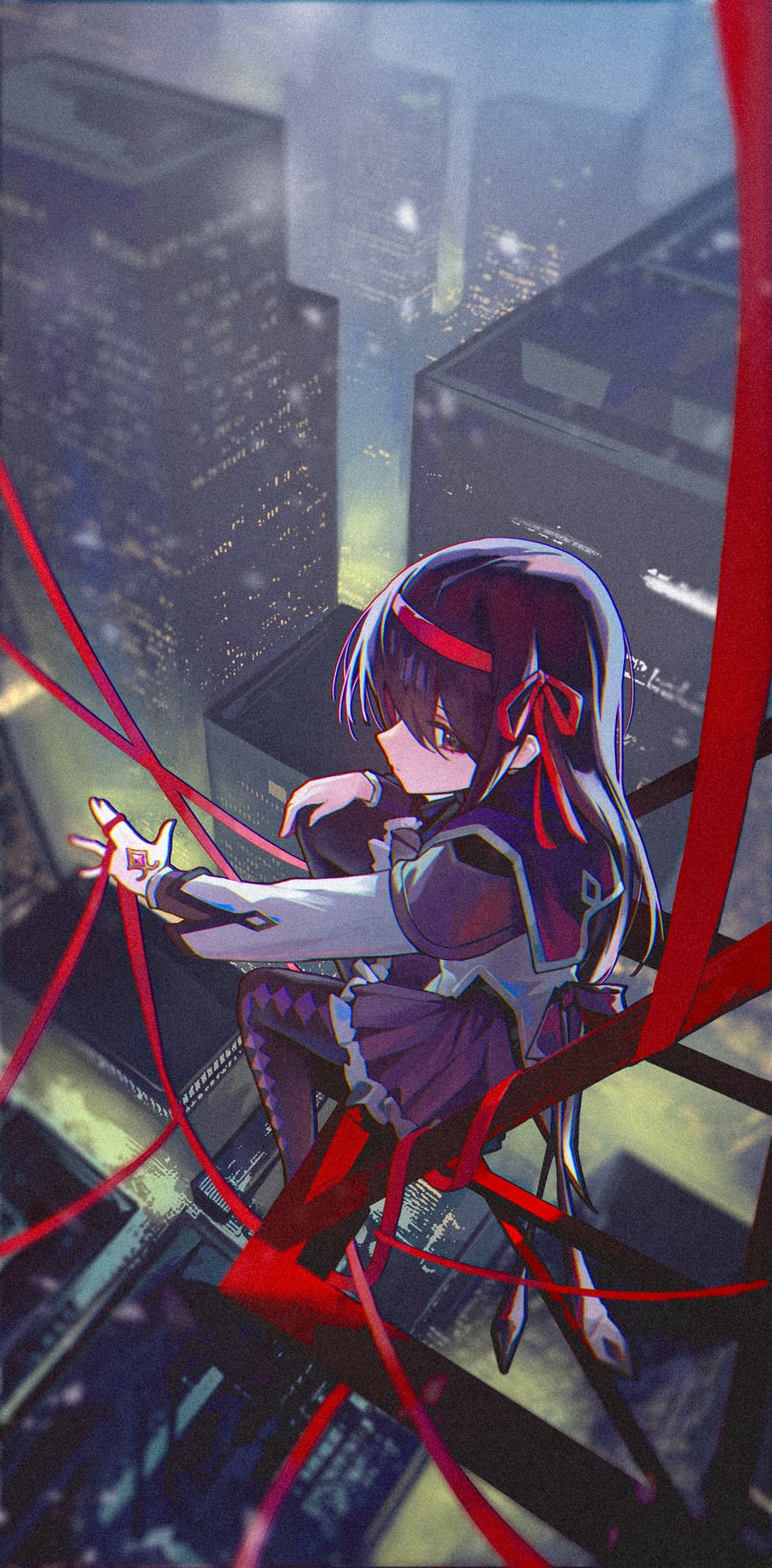 akemi homura (mahou shoujo madoka magica) drawn by fr-ee-dom