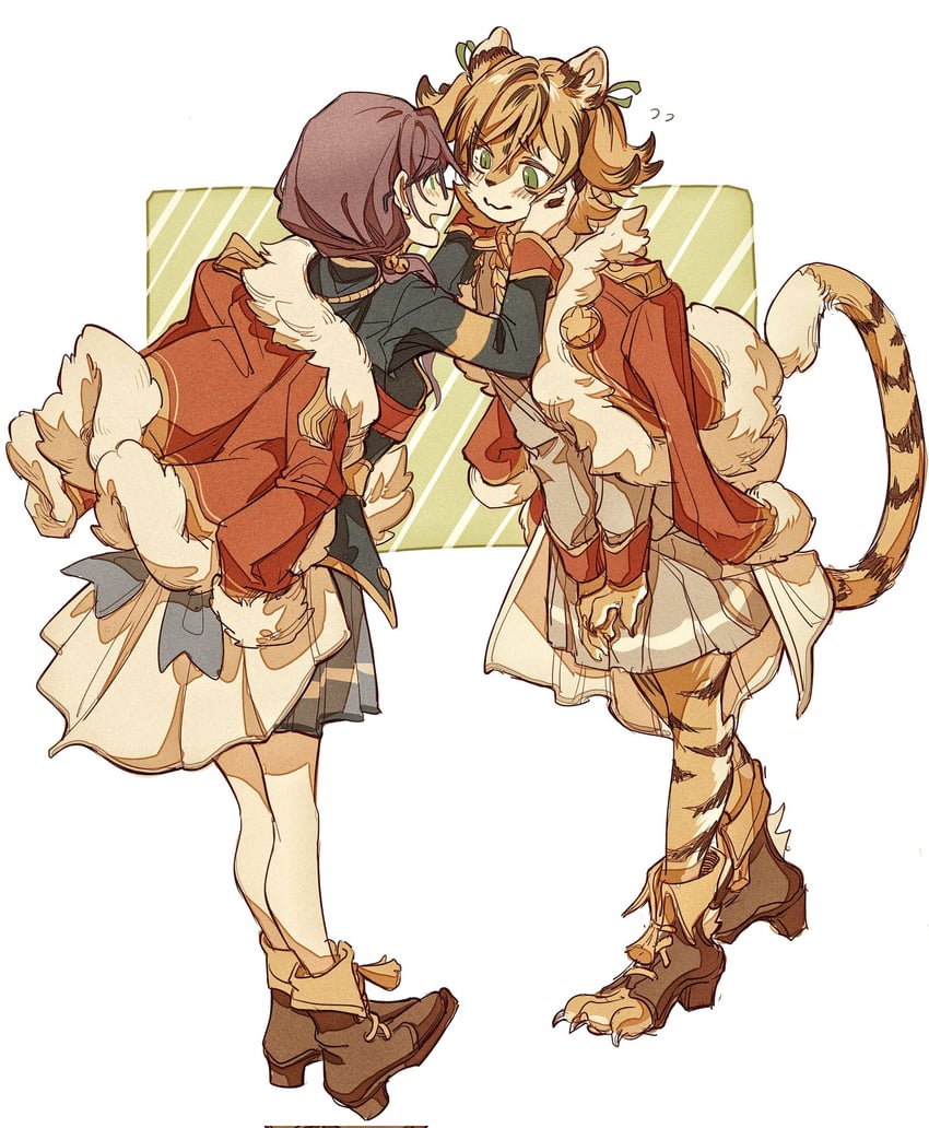 daiba nana and hoshimi junna (shoujo kageki revue starlight) drawn by jiaochunhaochi