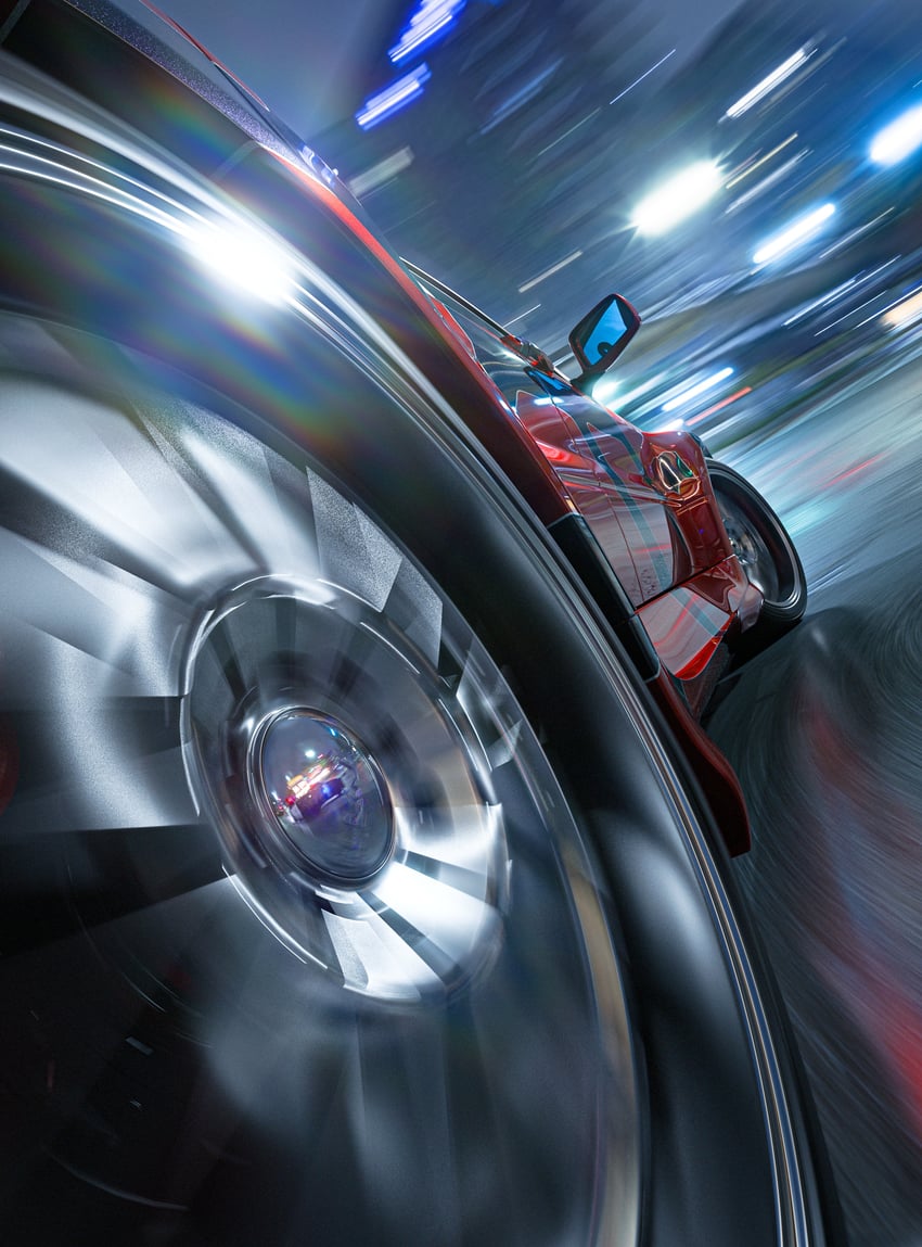 need for speed and 1 more drawn by erik-m1999
