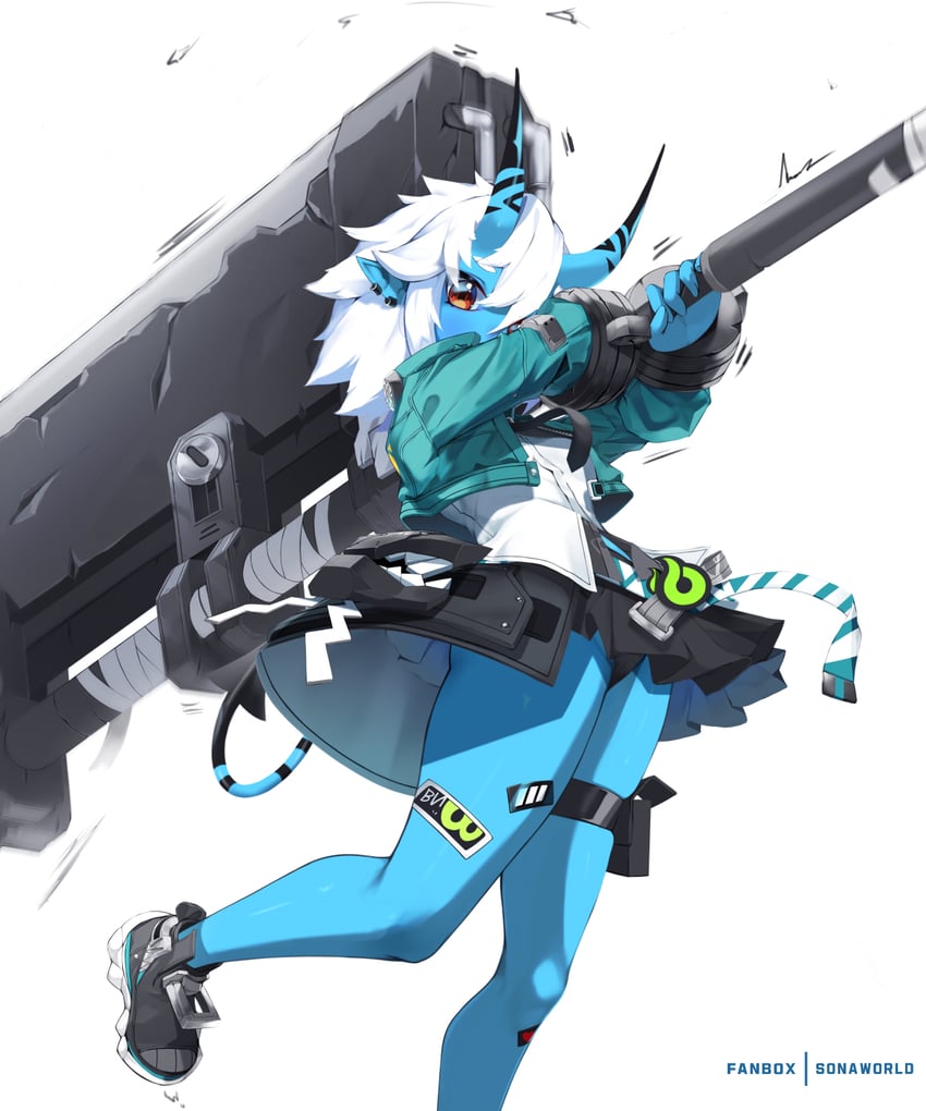 soukaku (zenless zone zero) drawn by sonaworld