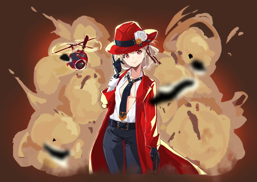 nishikigi chisato (lycoris recoil) drawn by boller_jiang