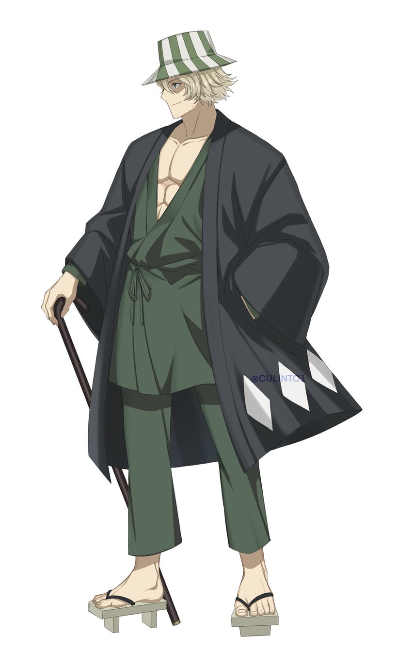 urahara kisuke (fate and 2 more) drawn by culinto1