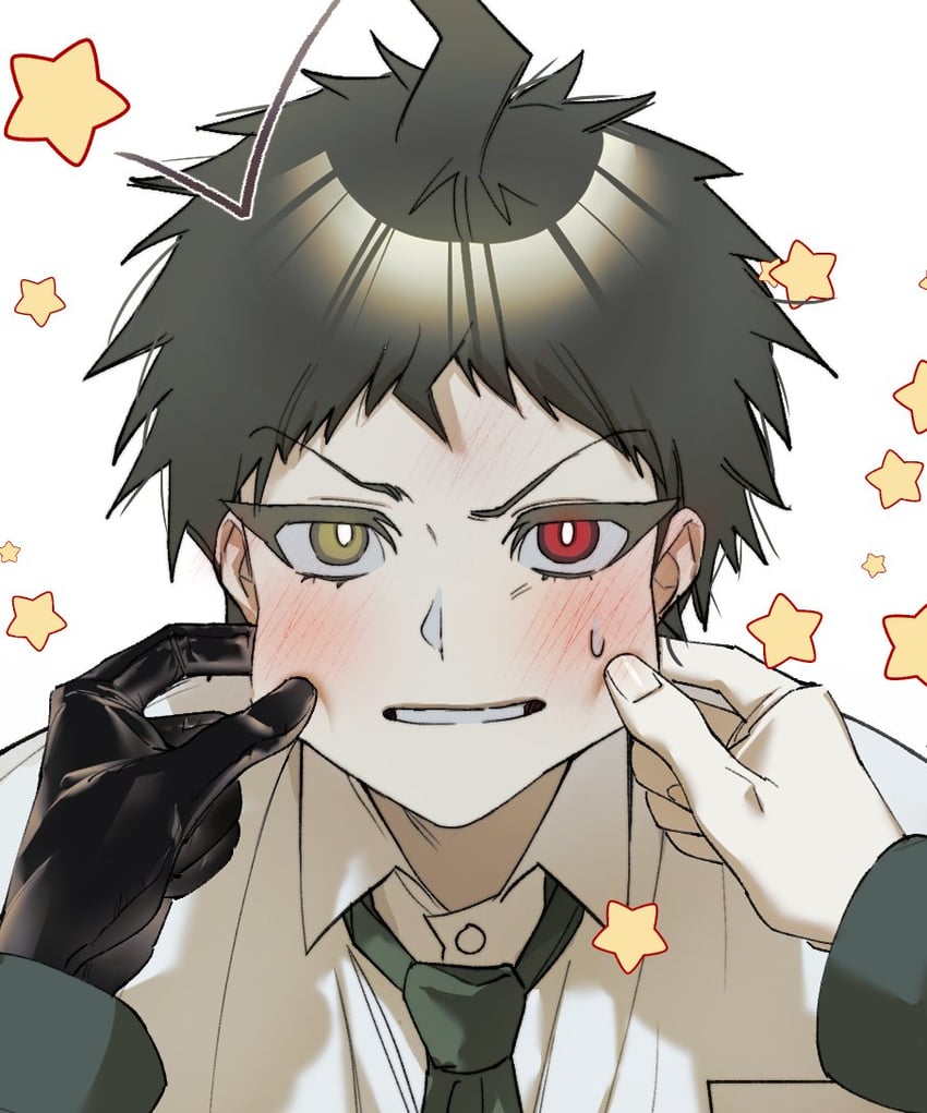 komaeda nagito and hinata hajime (danganronpa and 2 more) drawn by uwzicoyz4xfvg2m