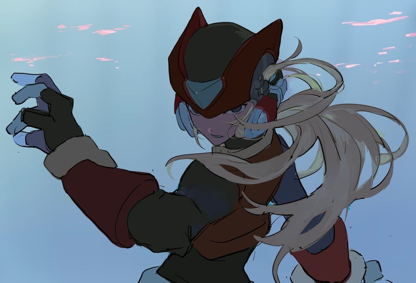 zero and zero(z) (mega man and 1 more) drawn by ny7y2z6fa92dcoy