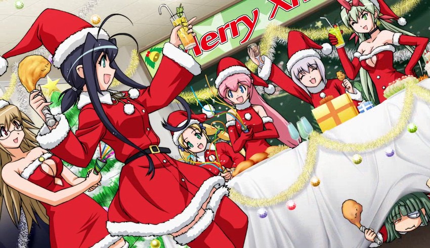 aoba anoa, diol twee, tita nium, erul tron, madoka, and 2 more (otomedius and 1 more)