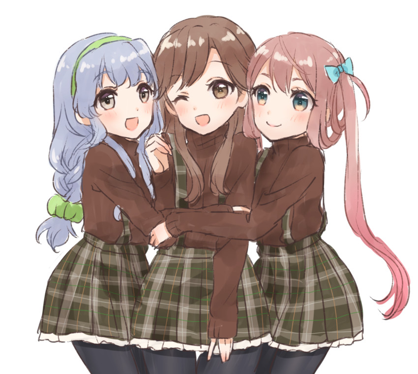 arashio, asagumo, and yamagumo (kantai collection) drawn by nuno_(pppompon)
