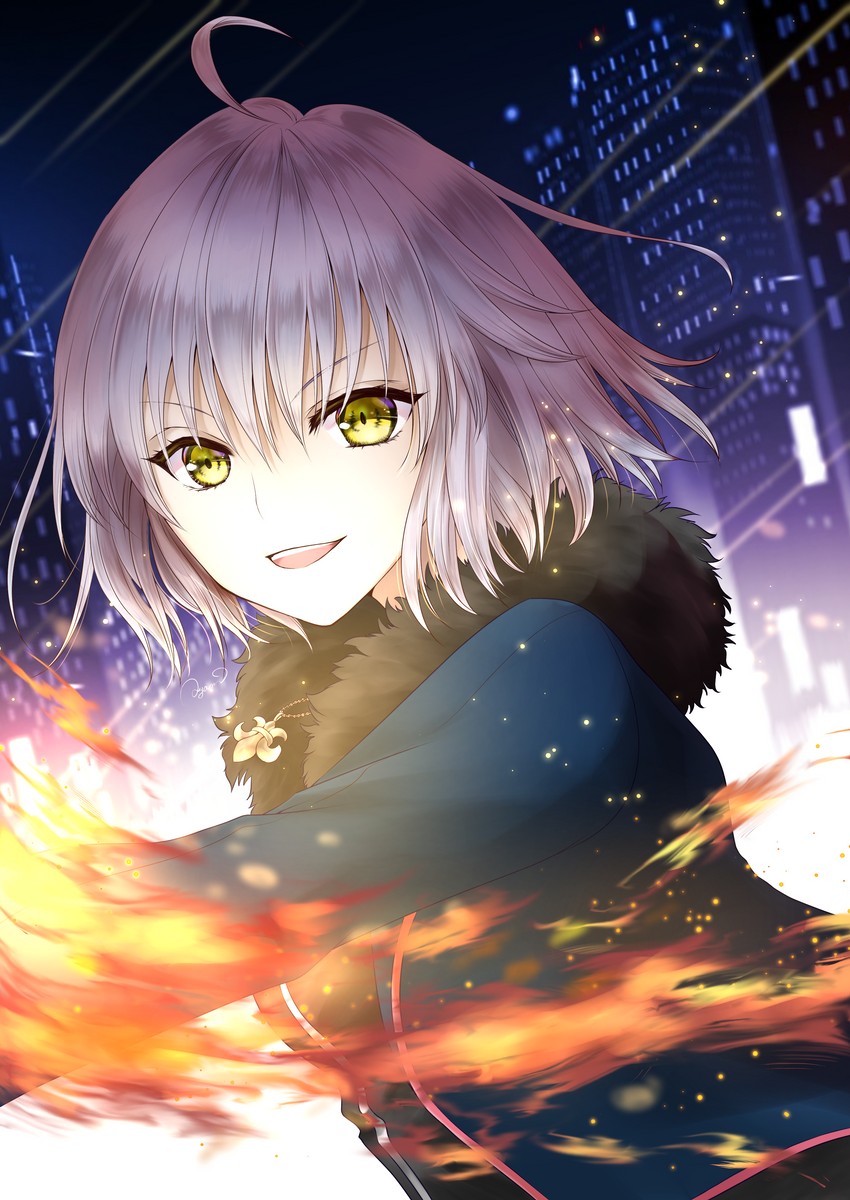 jeanne d'arc alter (fate and 1 more) drawn by ayamu_(igakato)