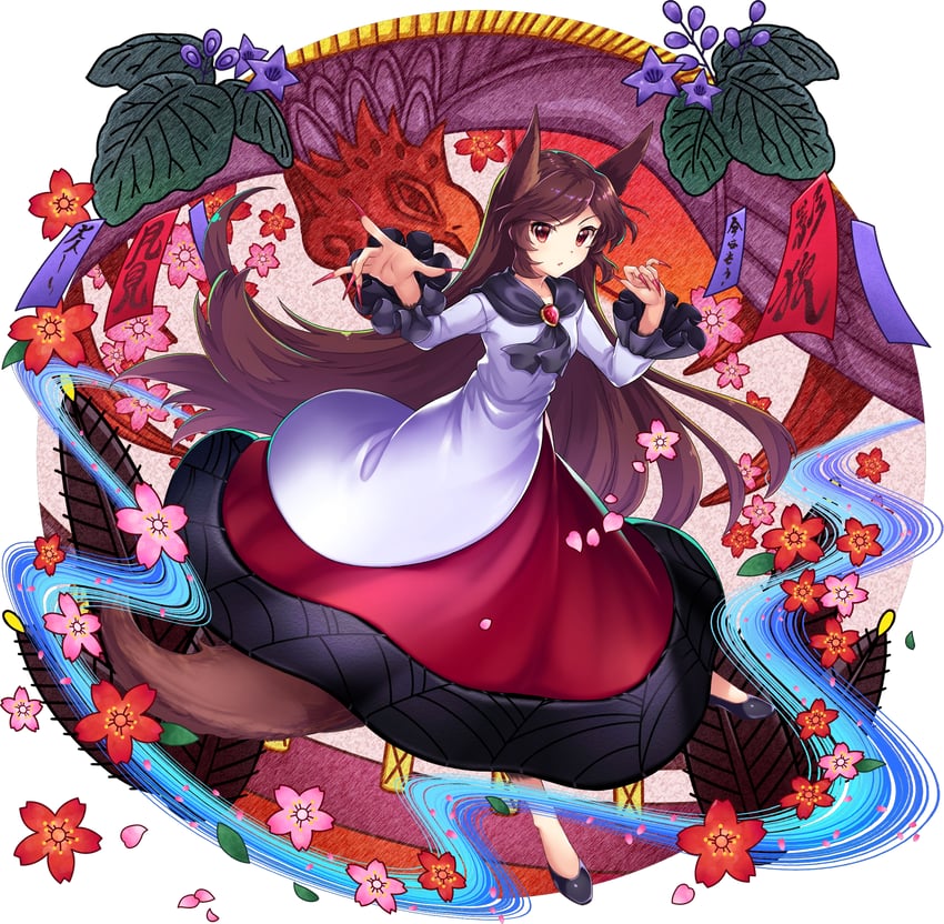 imaizumi kagerou (touhou and 1 more) drawn by rotte_(1109)