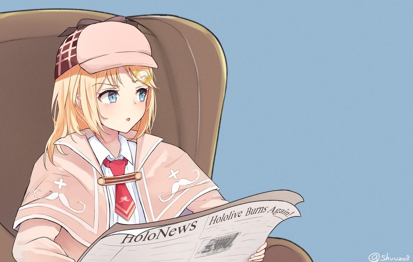 takanashi kiara and watson amelia (hololive and 2 more) drawn by shuuzo3