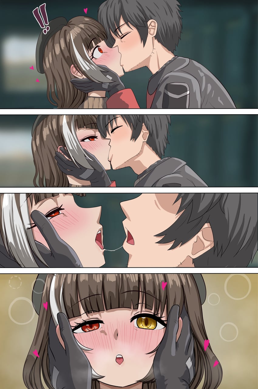 commander, ro635, and robella (girls' frontline and 1 more) drawn by gudakoguda