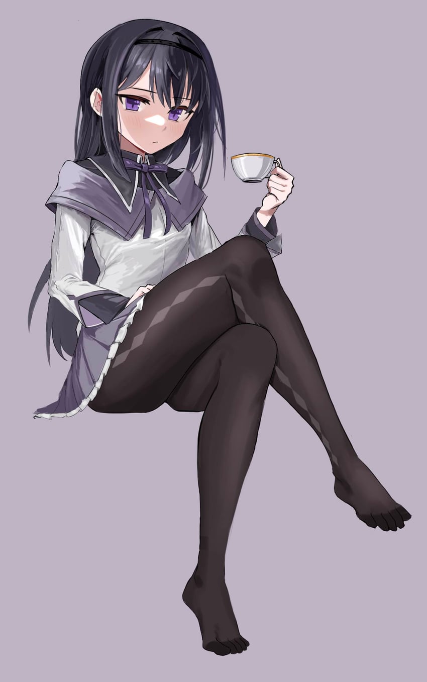 akemi homura (mahou shoujo madoka magica) drawn by chan_ye2