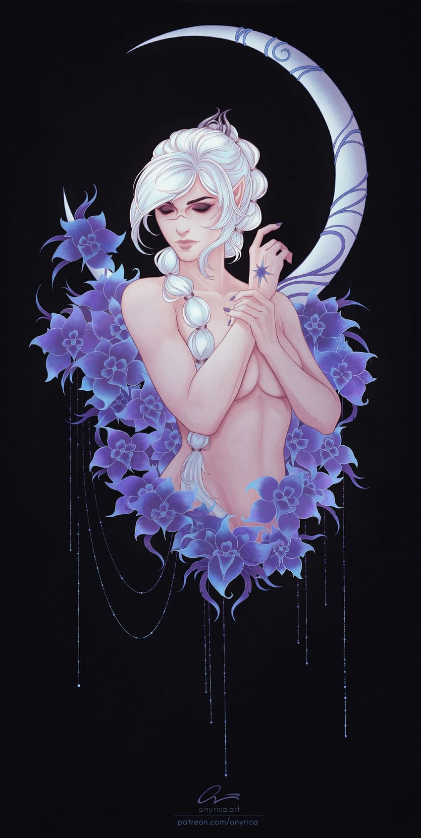 shadowheart (dungeons & dragons and 2 more) drawn by onyrica