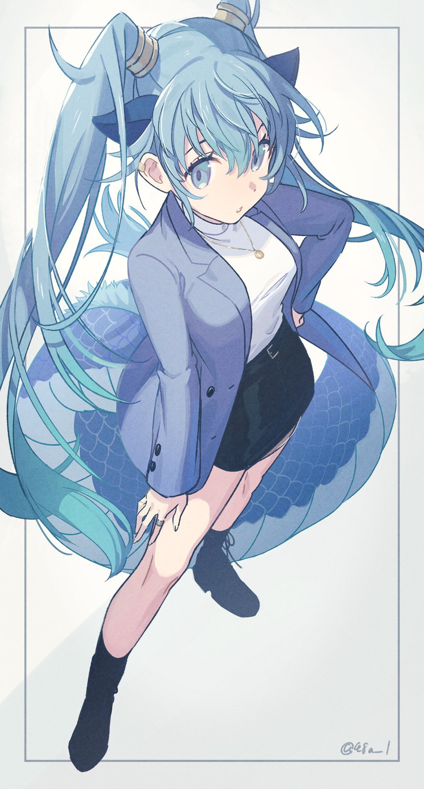 seiryuu (kemono friends and 1 more) drawn by namihaya