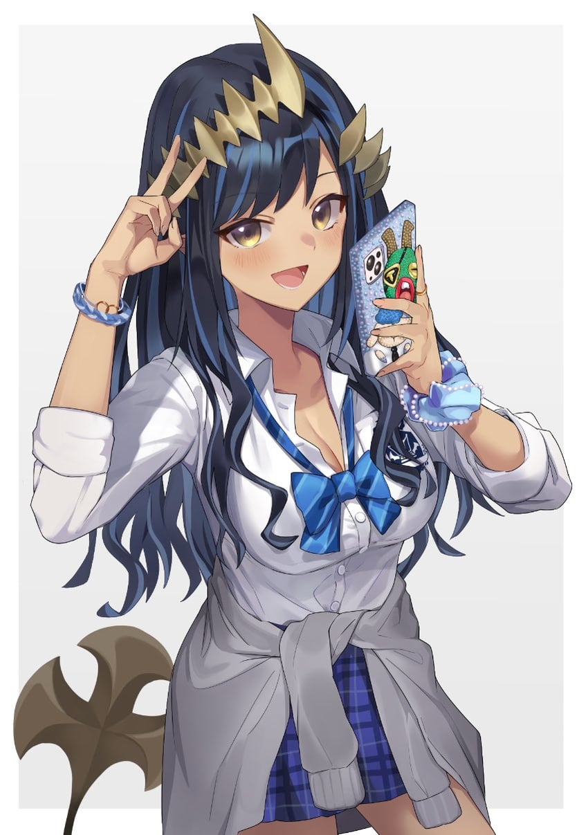 shimamura charlotte (nanashi inc. and 1 more) drawn by te_ga_tsumetai