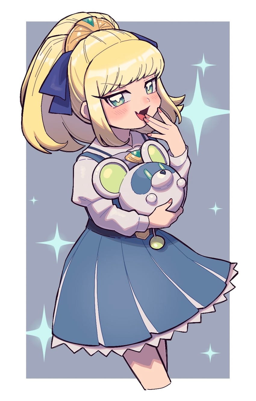 okanega arisu (puniru wa kawaii slime) drawn by an-chan_(ananna0315)