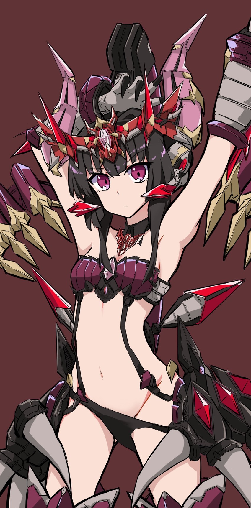 tsukuyomi shirabe (senki zesshou symphogear and 1 more) drawn by budesonide
