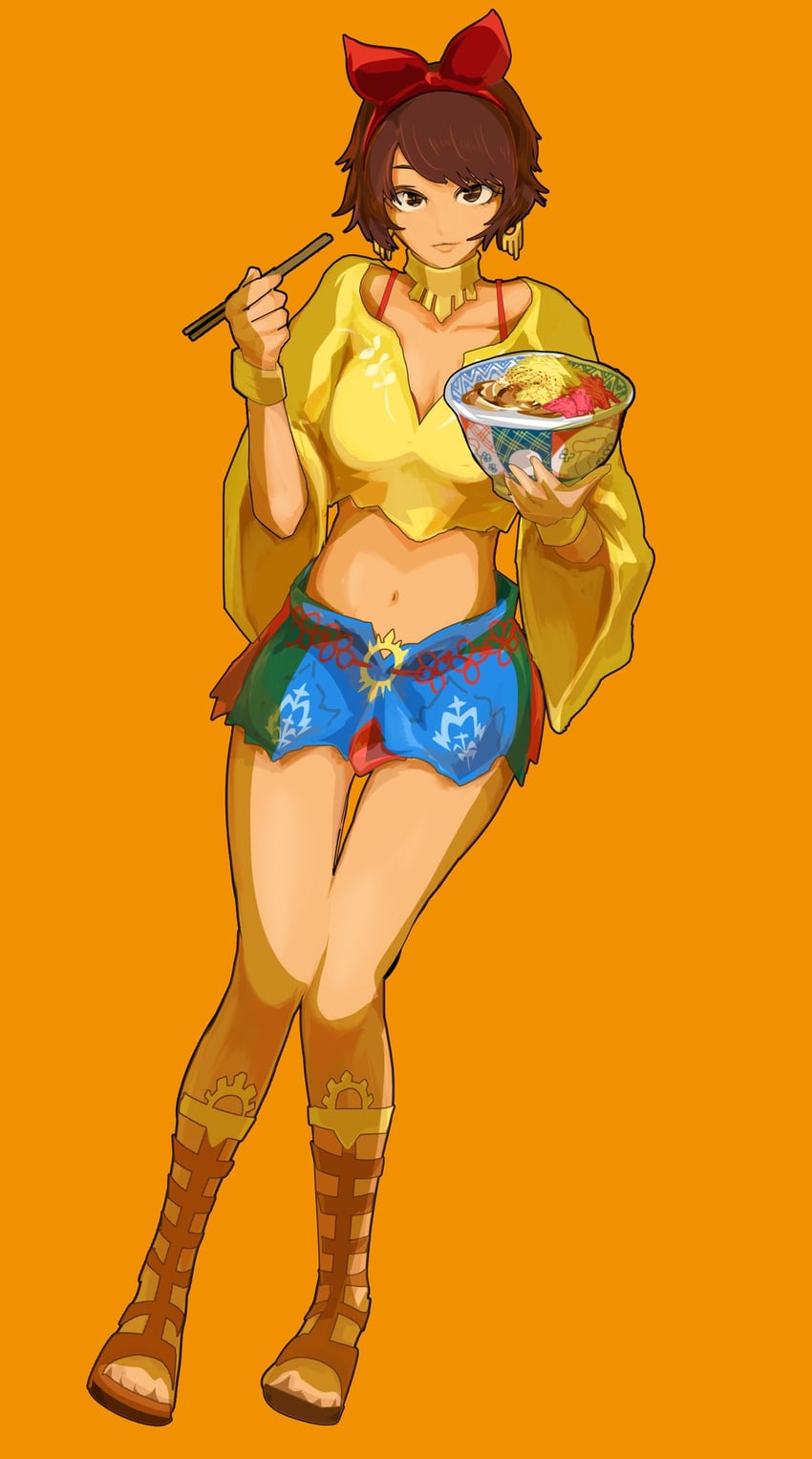 josie rizal (tekken and 1 more) drawn by double_arbre