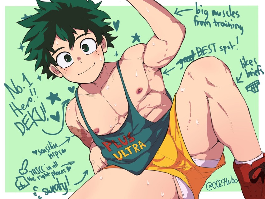 midoriya izuku (boku no hero academia) drawn by syaoran_(0027)