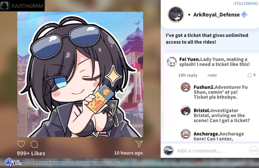 anchorage, ark royal, fu shun, bristol, and fei yuen (azur lane) drawn by nejikirio