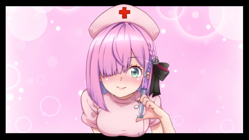 himemori luna (hololive and 1 more) drawn by p-nekoe