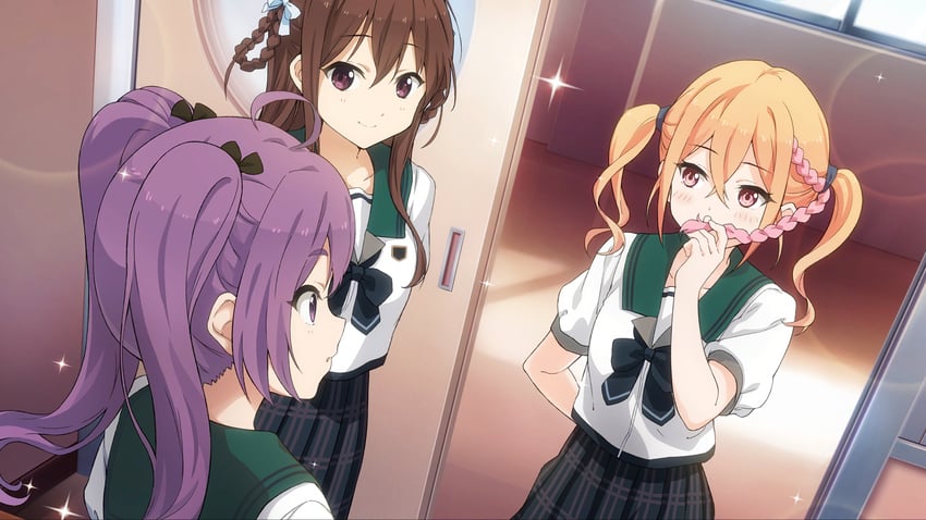 tachikawa ayaka, tojo yuki, and fumino miko (22/7 and 1 more)