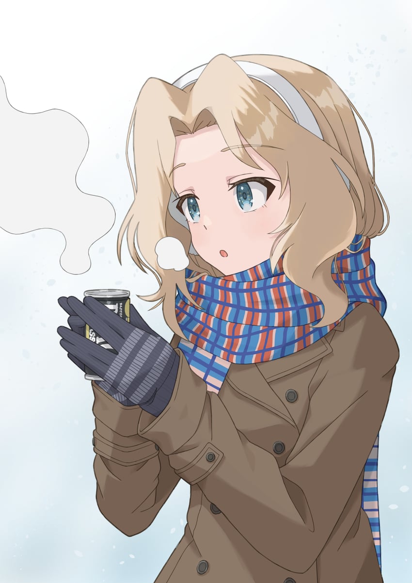 kay (girls und panzer and 1 more) drawn by qgkmn541